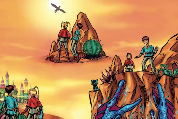 Illustration from The Ordos Monster